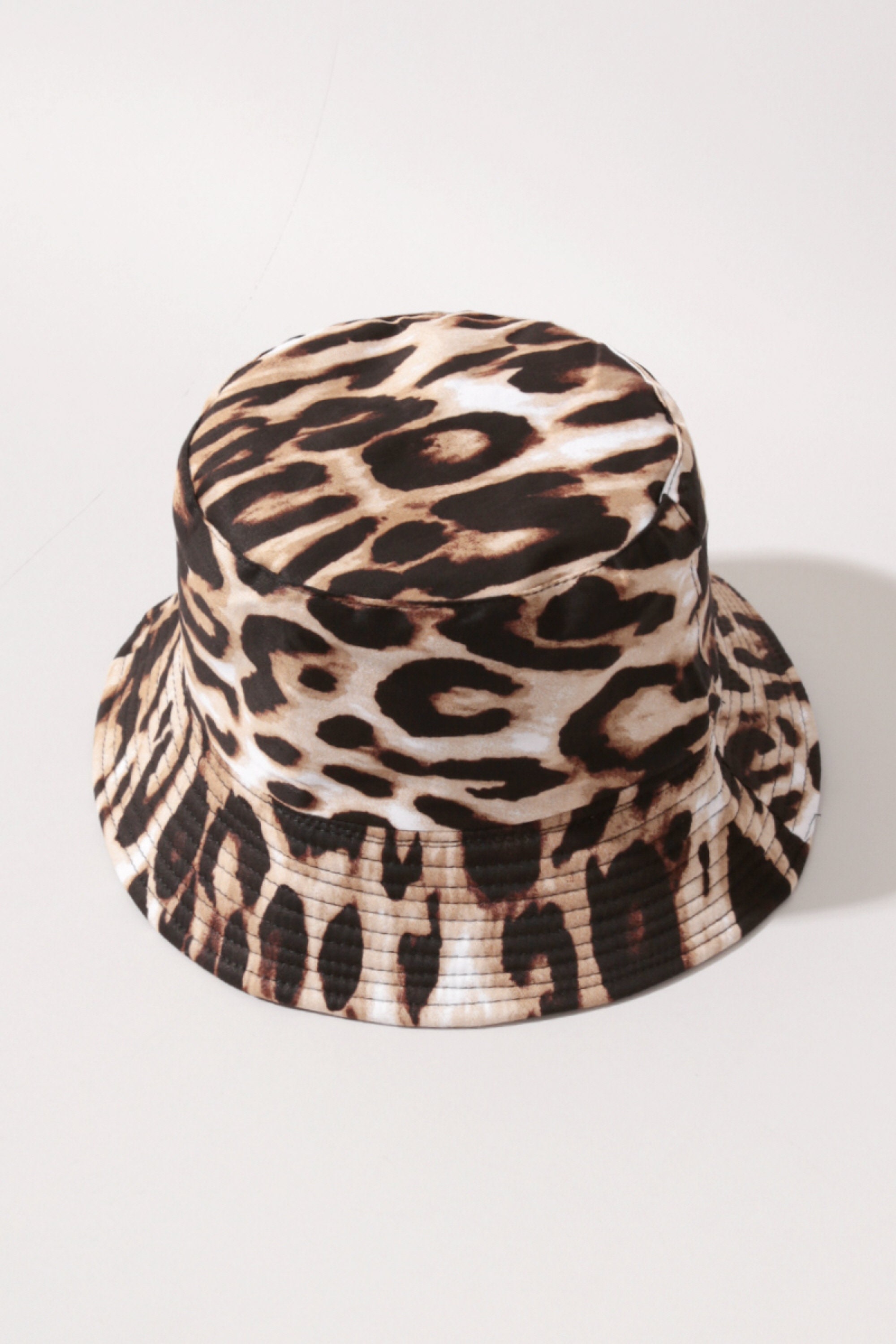 Leopard Print Reversible Bucket Hat Animal Print Bucket Hat Etsy