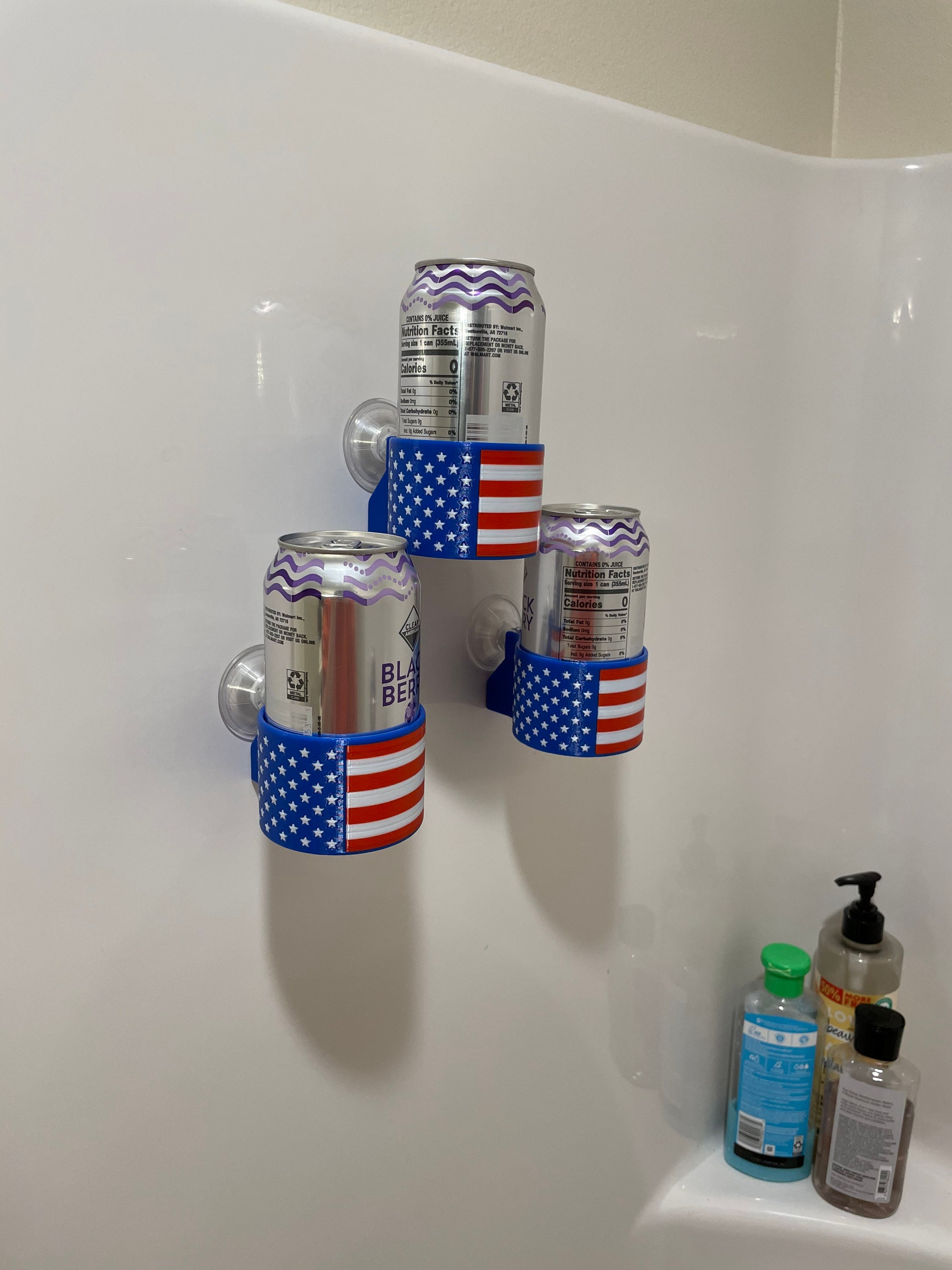 American Flag shower beer holder USA Beer holder beer Etsy