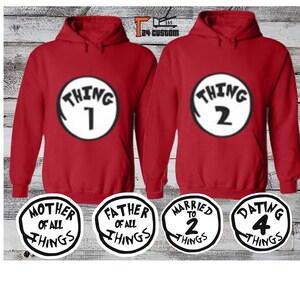 Sudadera de things 1 y 2 new arrivals