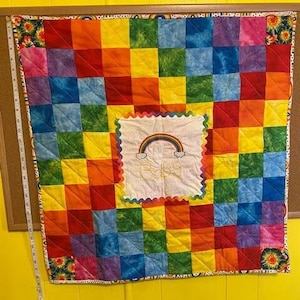 Rainbow Baby Quilt