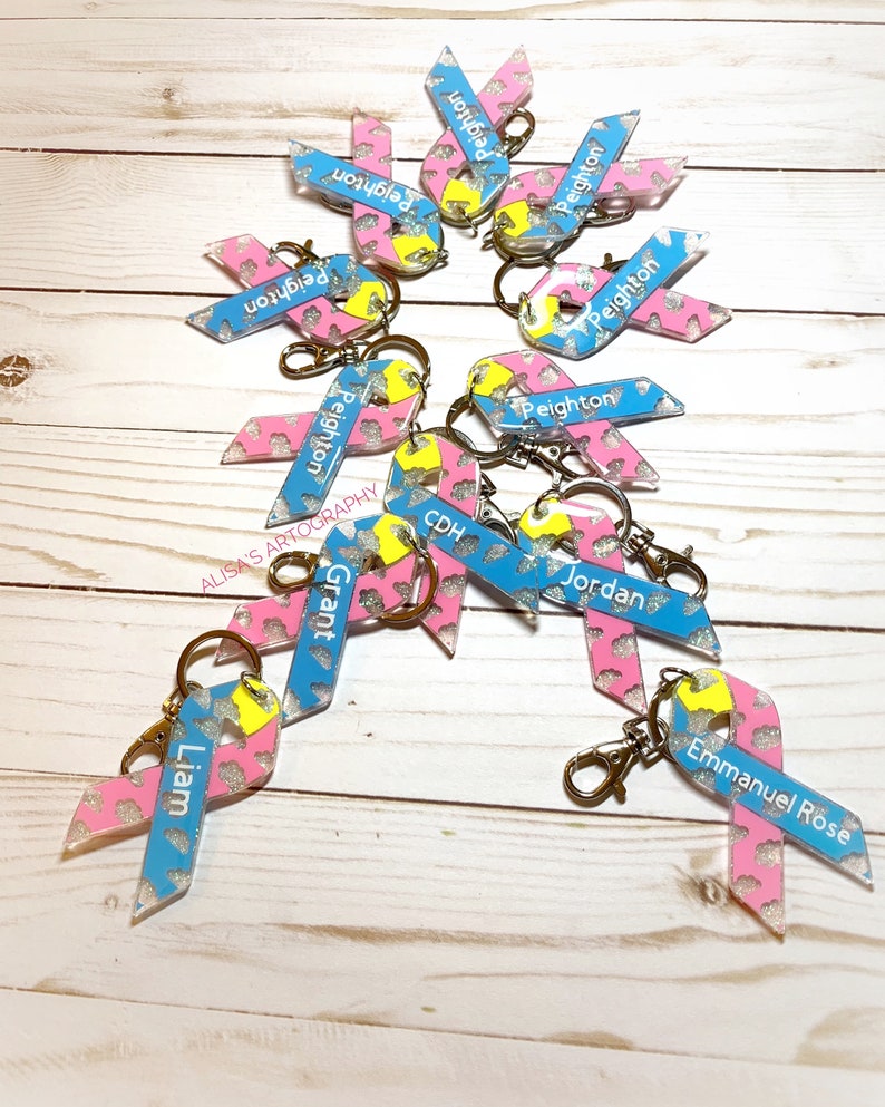 CDH awareness ribbon Etsy