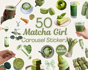 Mocha Digital Stickers Bundle | PLR & MRR Digital Product | Canva Templates for Instagram, Content and Social Media