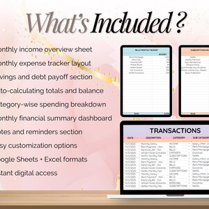 Feuille de calcul budgétaire Google Sheets MRR Produits numériques, Google Sheets Budget DPP MRR, Modèles de suivi des dépenses plr, Budget Google Sheets image 8