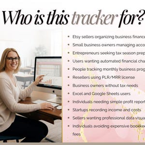 Hoja de cálculo para contabilidad de pequeñas empresas / Producto digital PLR y MRR / Seguimiento de presupuestos y gastos / Hojas de cálculo de Excel y Google imagen 11