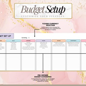 Feuille de calcul budgétaire Google Sheets MRR Produits numériques, Google Sheets Budget DPP MRR, Modèles de suivi des dépenses plr, Budget Google Sheets image 7