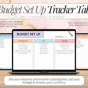Feuille de calcul budgétaire Google Sheets MRR Produits numériques, Google Sheets Budget DPP MRR, Modèles de suivi des dépenses plr, Budget Google Sheets image 4