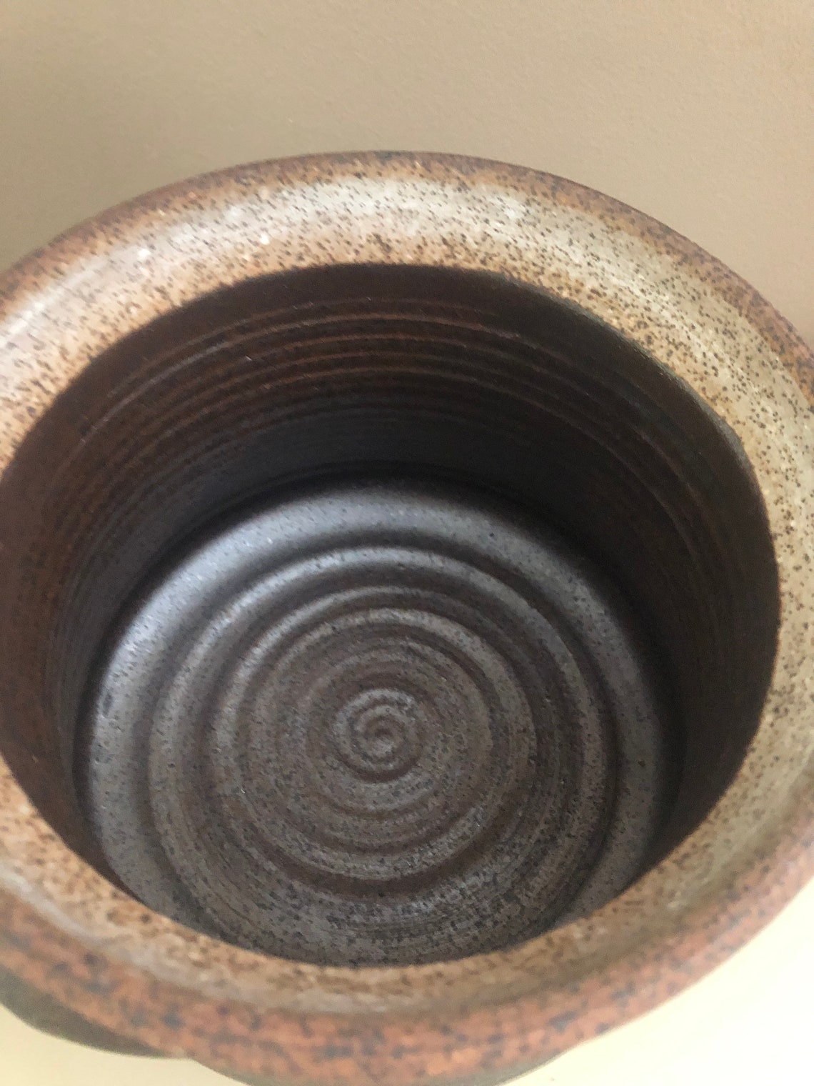 Karen Karnes Pottery MCM Lidded Wood Fired Stoneware Fireproof Etsy