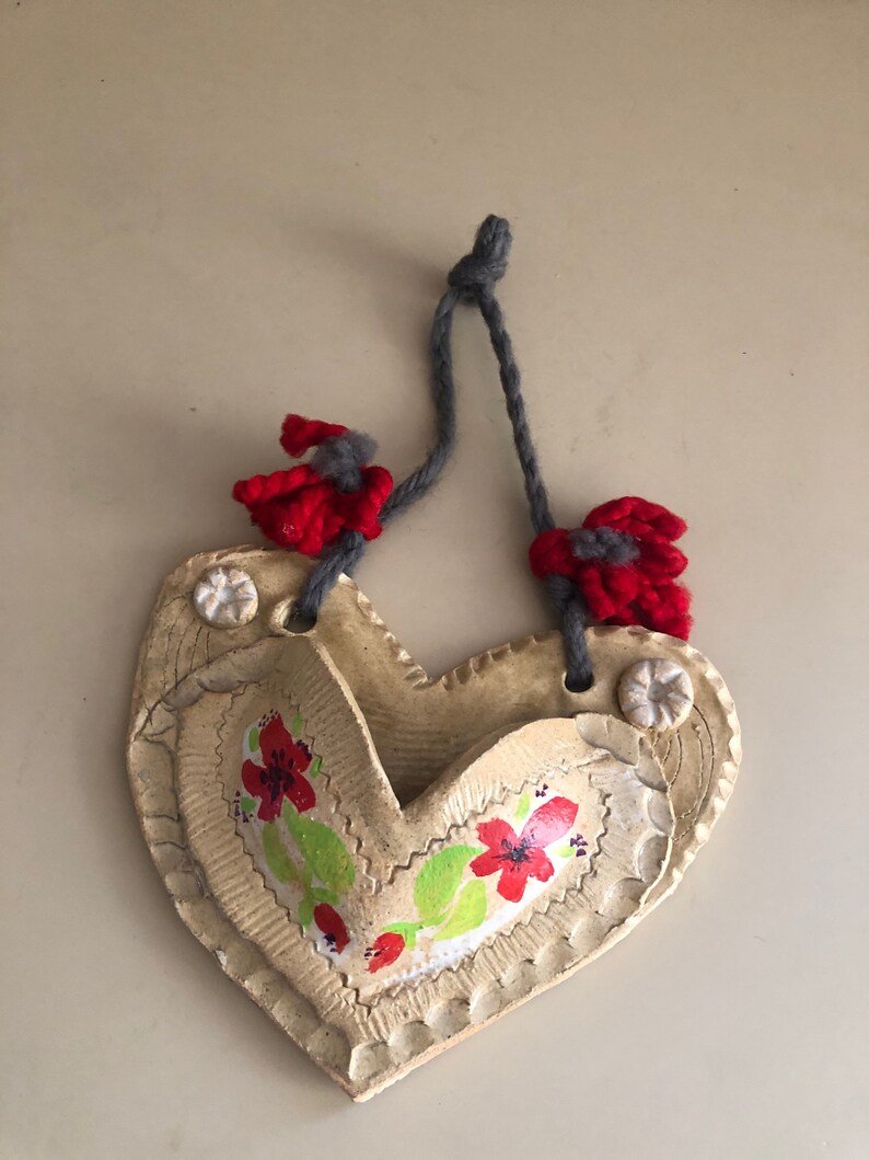 Vintage Fun Whimsical Pottery Handmade Wall Pocket Art Etsy