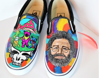 grateful dead slip on vans