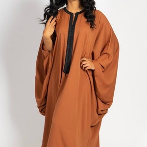 Hand Embroidery Kaftan Dress