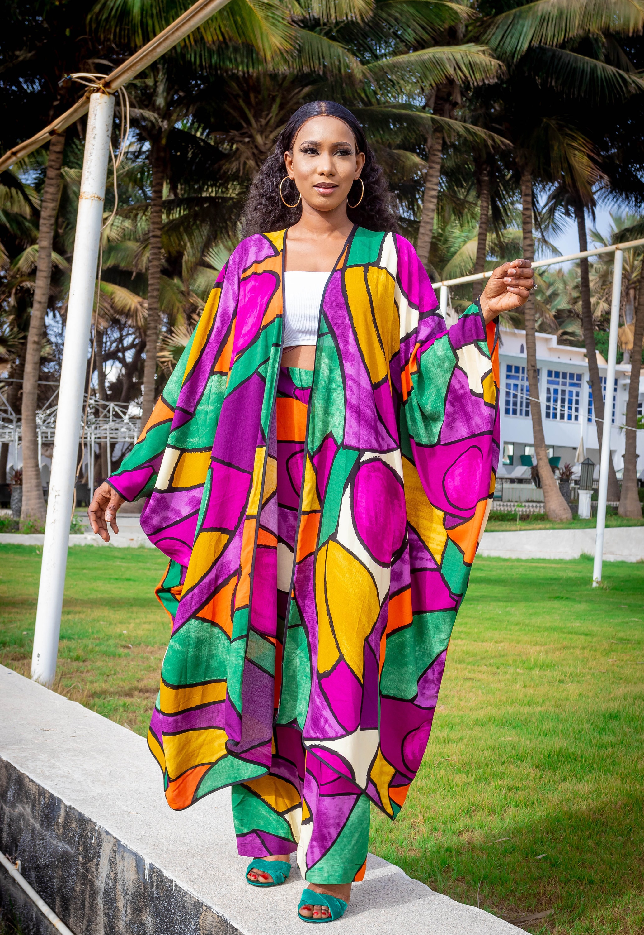 Two Piece Kaftan Set/ Kaftan Set Etsy