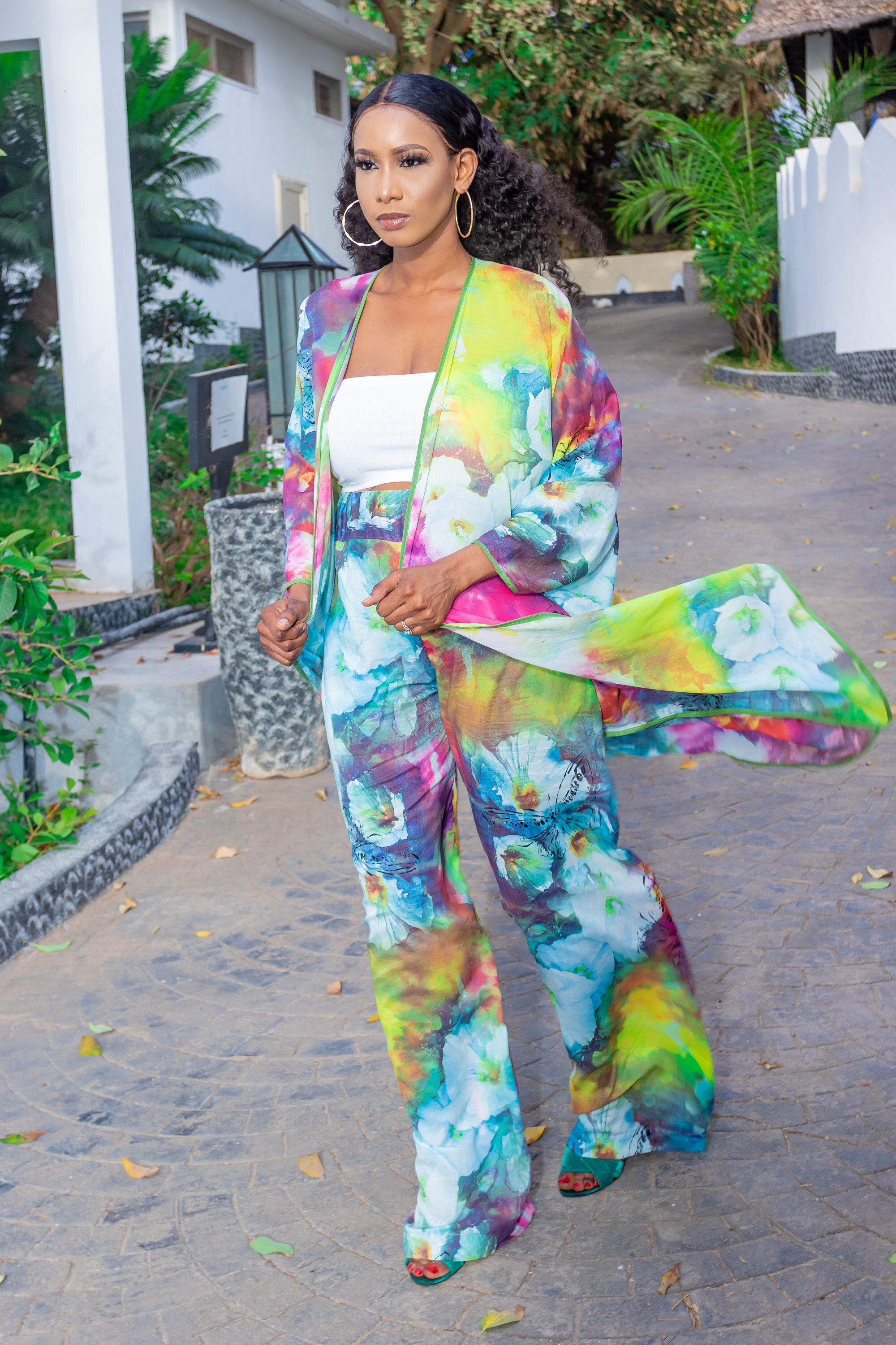 KAFTAN DRESS SET