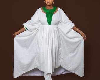 Cotton Two Piece Kaftan Set/ kaftan Set