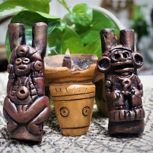 Taino Inhaler Indigenous Tabako Pipe Piece