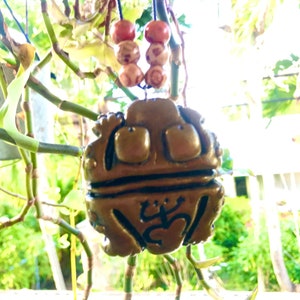 Indigenous Caribbean Taino Coqui Amulet Spirituality Espiritualidad Pendant