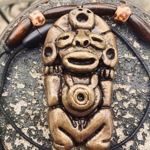 NEW Bibi Atabey Amulet Pendant Necklace Sculpture