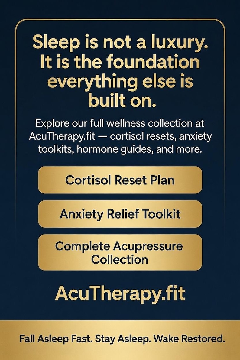 Complete Sleep Reset Guide — Printable Plan to Fall Asleep Fast, Fix ...