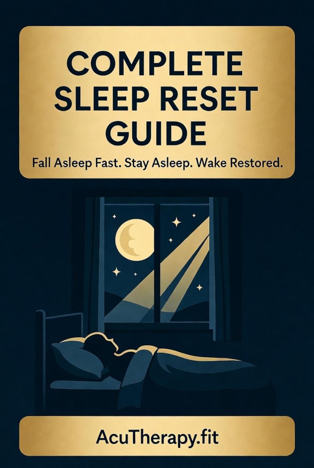 Complete Sleep Reset Guide — Printable Plan to Fall Asleep Fast, Fix ...