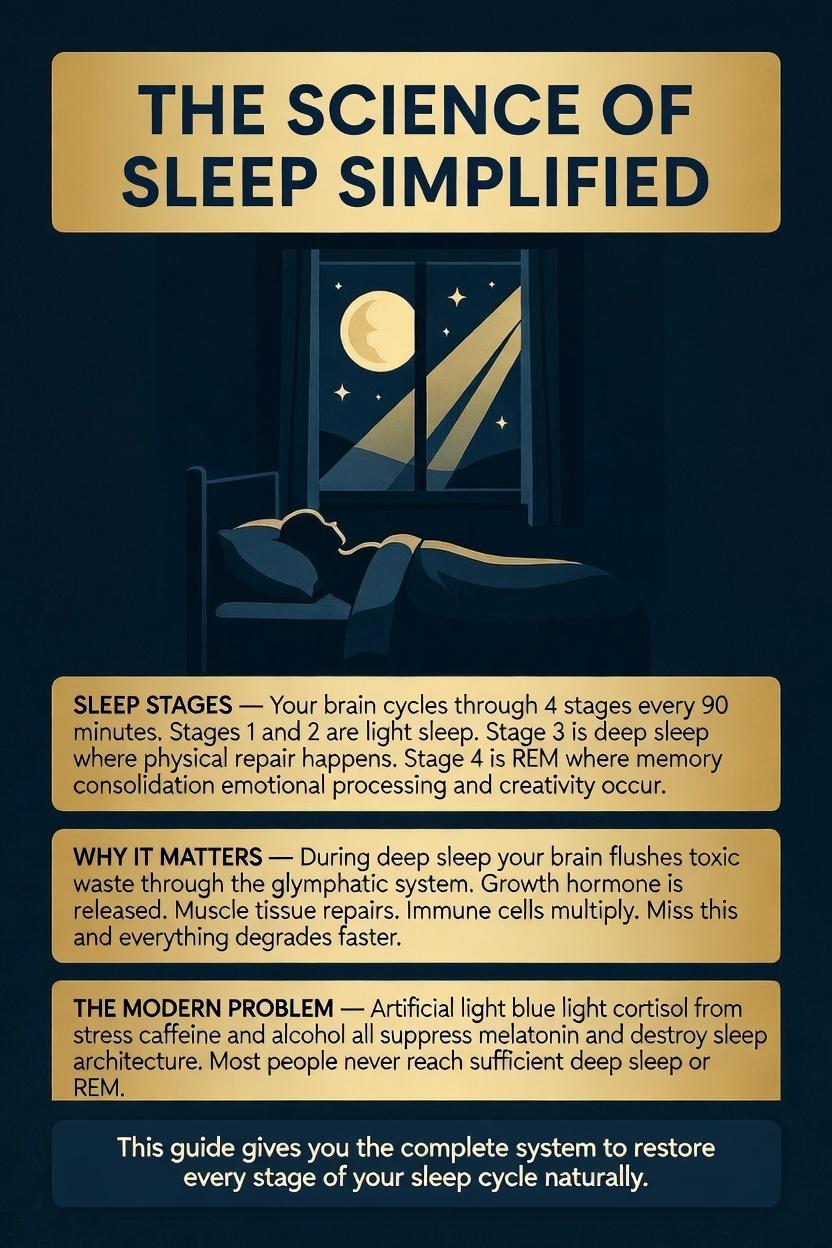 Complete Sleep Reset Guide — Printable Plan to Fall Asleep Fast, Fix ...