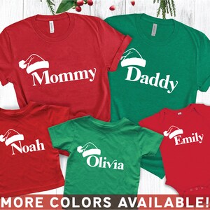 Family Christmas Shirts, Custom Name Christmas Shirts, Personalized Christmas Shirts, Baby Onesie, Kids Shirt, Youth Shirts, Christmas Gift