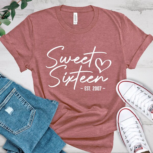 Sweet 16 Shirt - Etsy