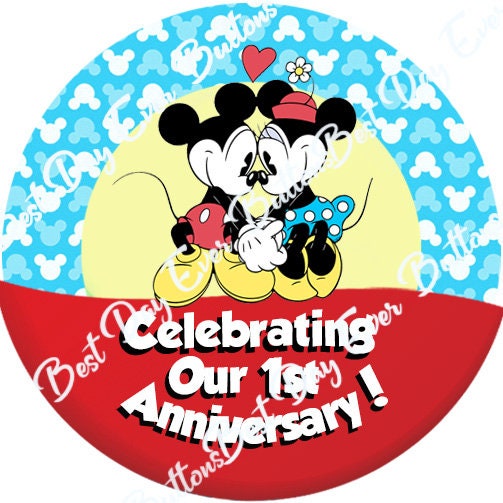 Disney Anniversary Buttons-Disney Anniversary Pins-Disney Pins-Disney ...
