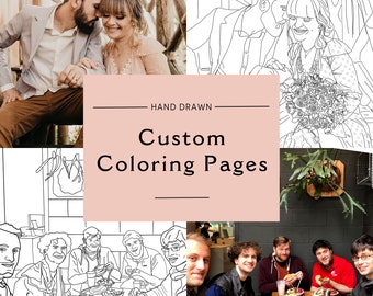 Custom Hand Drawn Coloring Pages
