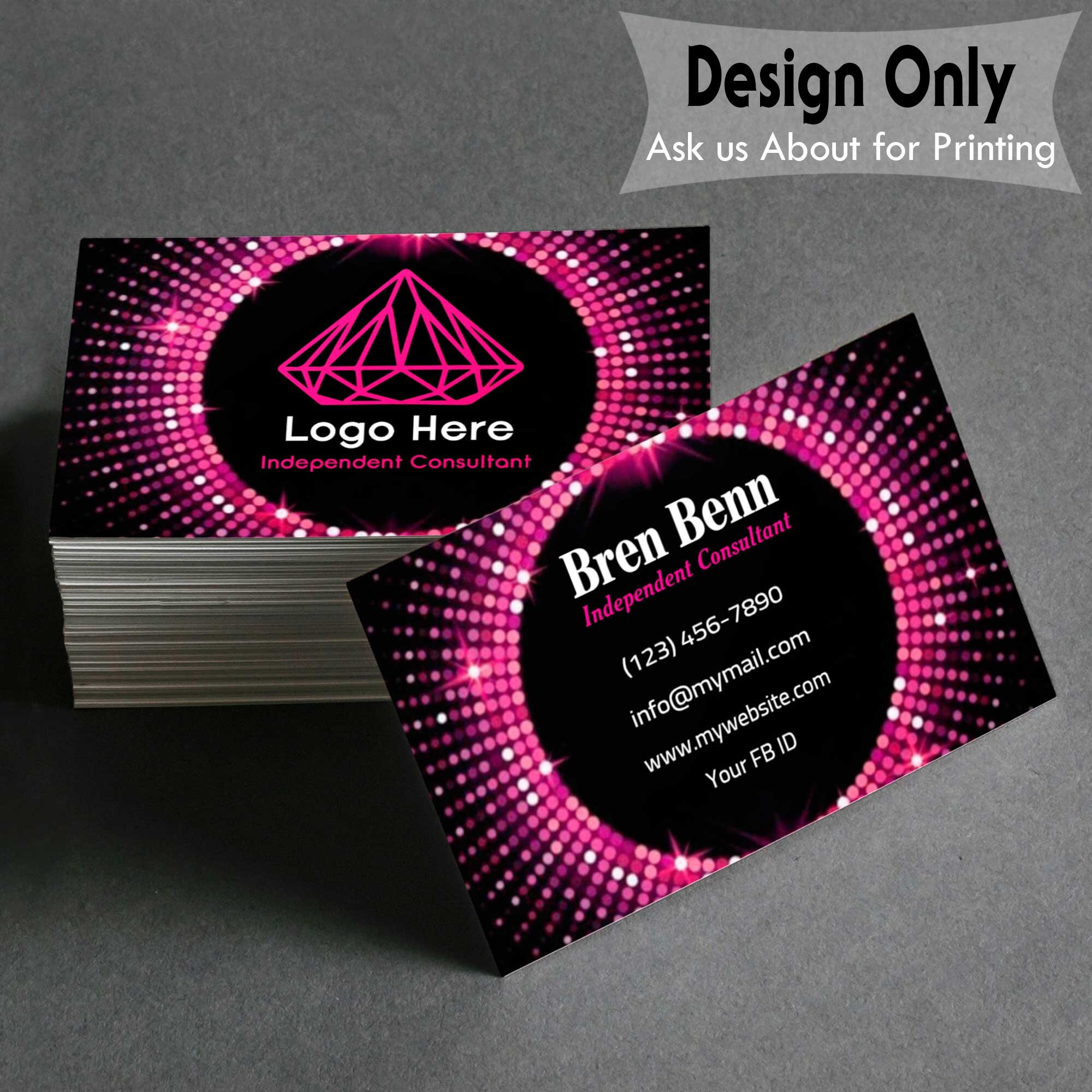 Personalized Jewelry Business Cards _ Custom Business Etsy UK