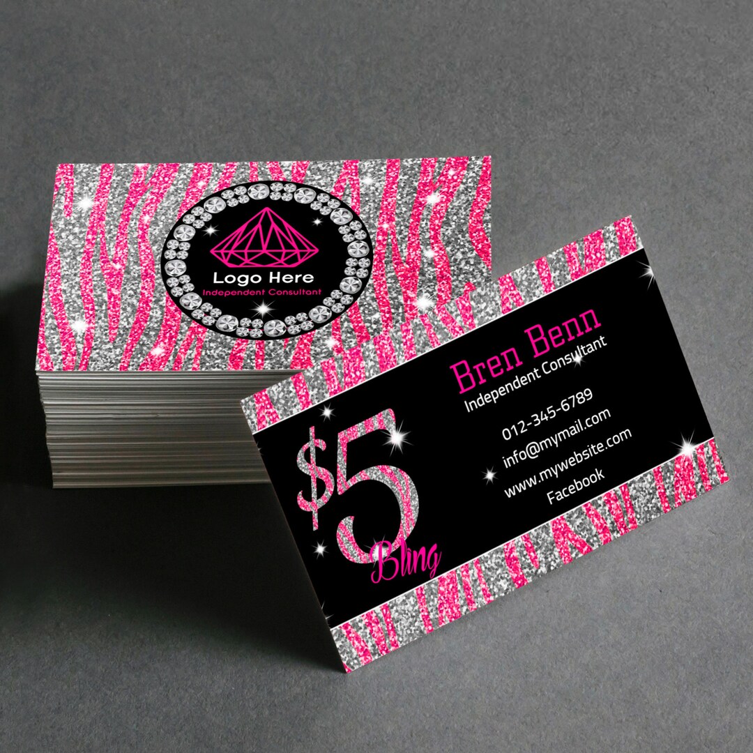 Personalized Jewelry Business Cardscustom Printed Business Cards