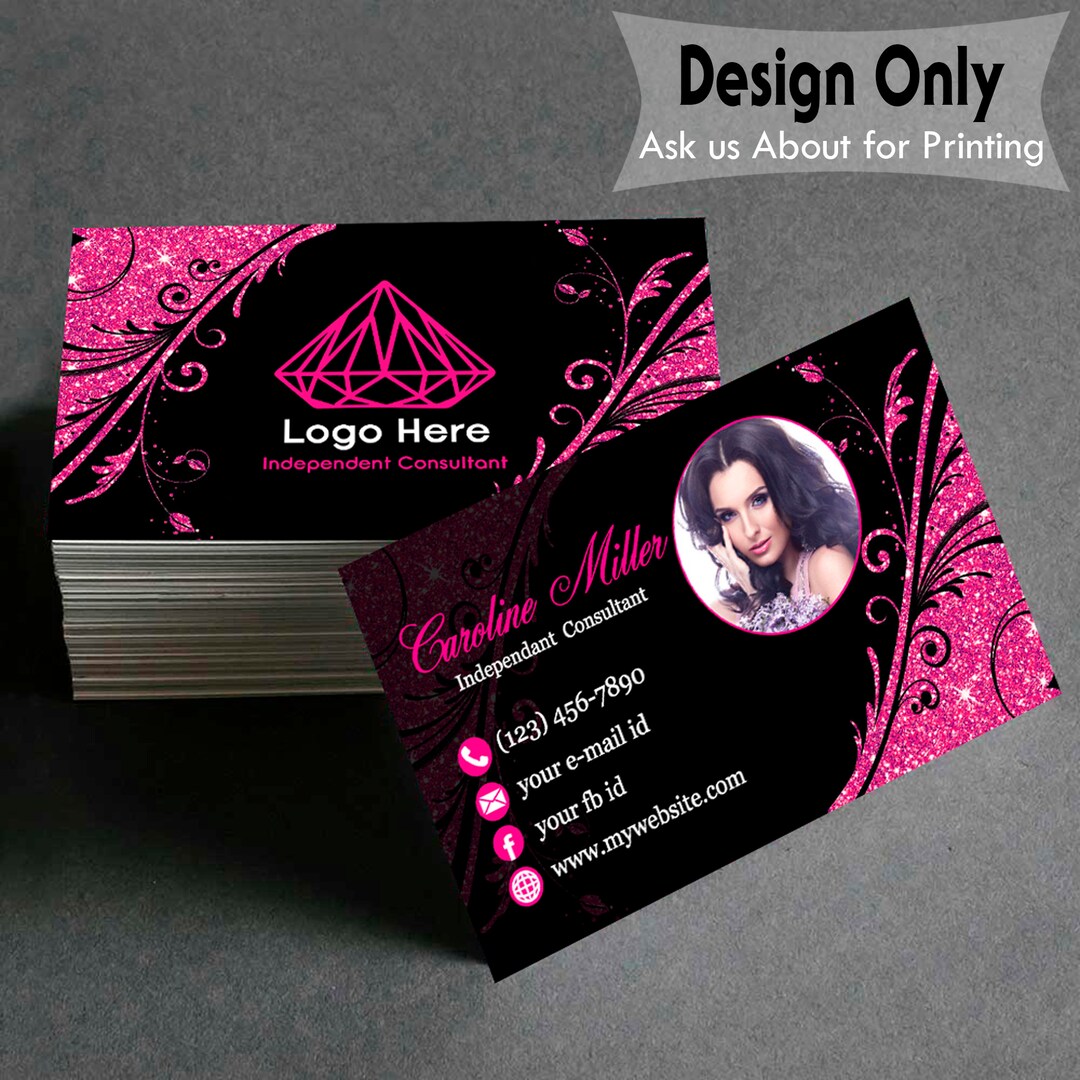 Personalized Jewelry Business Cards _ Custom Business Etsy