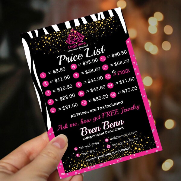 Paparazzi Price List - Etsy