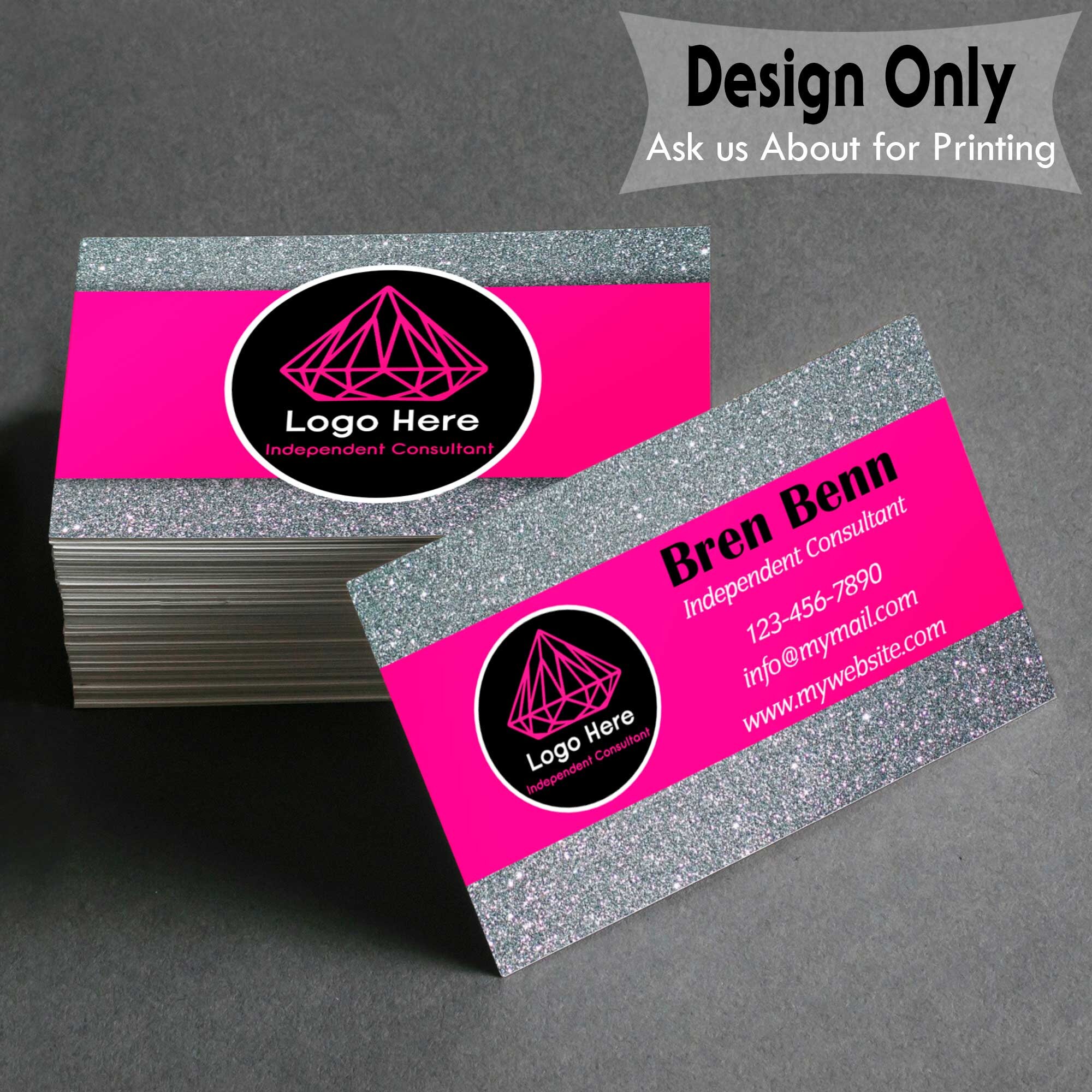 Personalized Jewelry Business Cards _ Custom Business Etsy UK