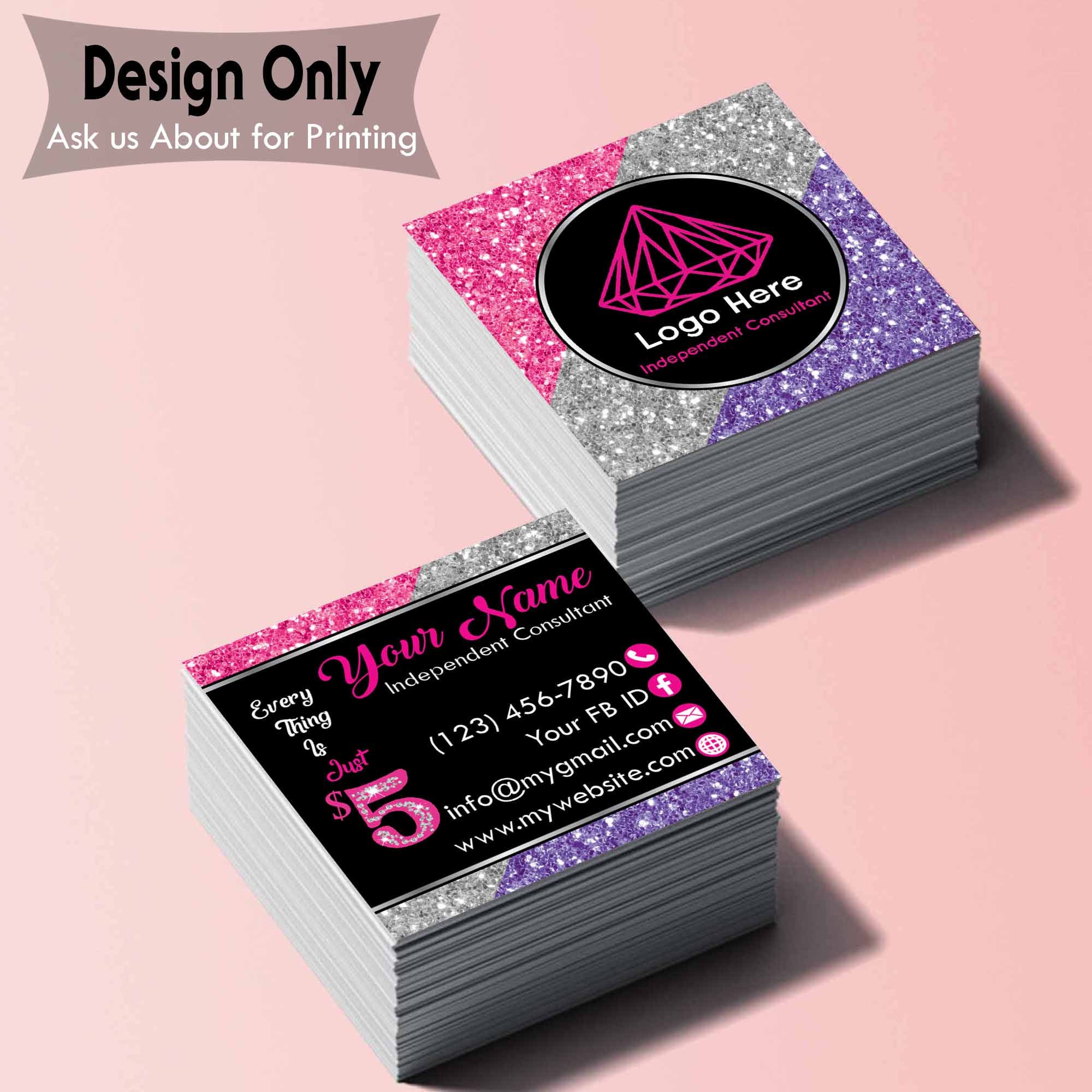 Paparazzi Business Cards Template - Etsy