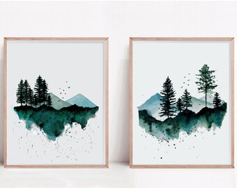 pic Nature Water Colour Drawings https www etsy com market watercolor nature