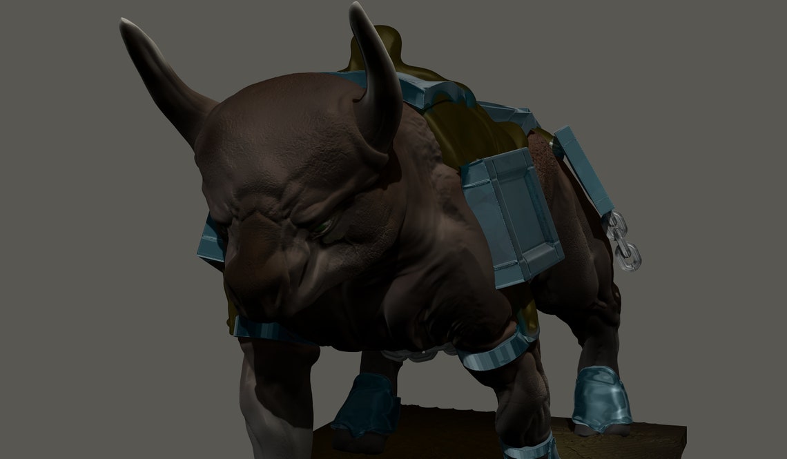 Minecraft Ravager | Etsy