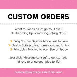 Real Estate Humor Quote Wall Art Inspirational Saying Printable Realtor Poster Gift Modern Office Desk Decor Turns to Sold Sign image 6