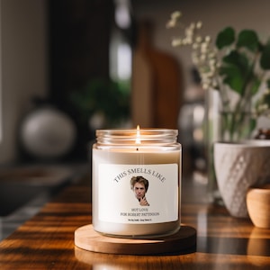 This Smells Like Robert Pattinson Hot Love | Funny Candles | Pop Culture Gift | Aesthetic Decor |Celebrity Gifts Robert Pattinson Merch