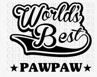 Worlds Best Pawpaw Etsy