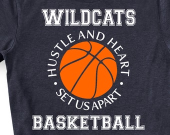 Wildcats Svg, Hustle and Heart Set Us Apart Svg, Wildcats Shirt Svg, Wildcats Sublimation Svg, Wildcats Cut Files Svg, Wildcats Team Svg