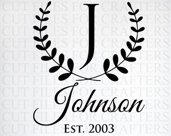 Download Letter J Monogram Etsy