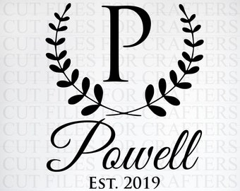 Download Monogram P Svg Etsy