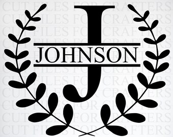 Download Monogram J Svg Etsy