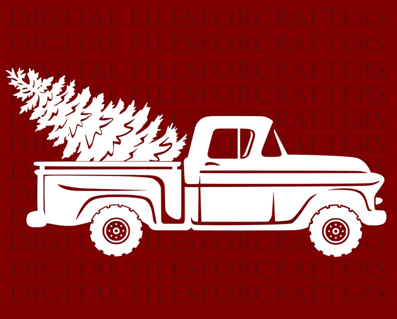 Farm Fresh Christmas Tree Truck Svg Pine Spruce Fir Cedar Etsy