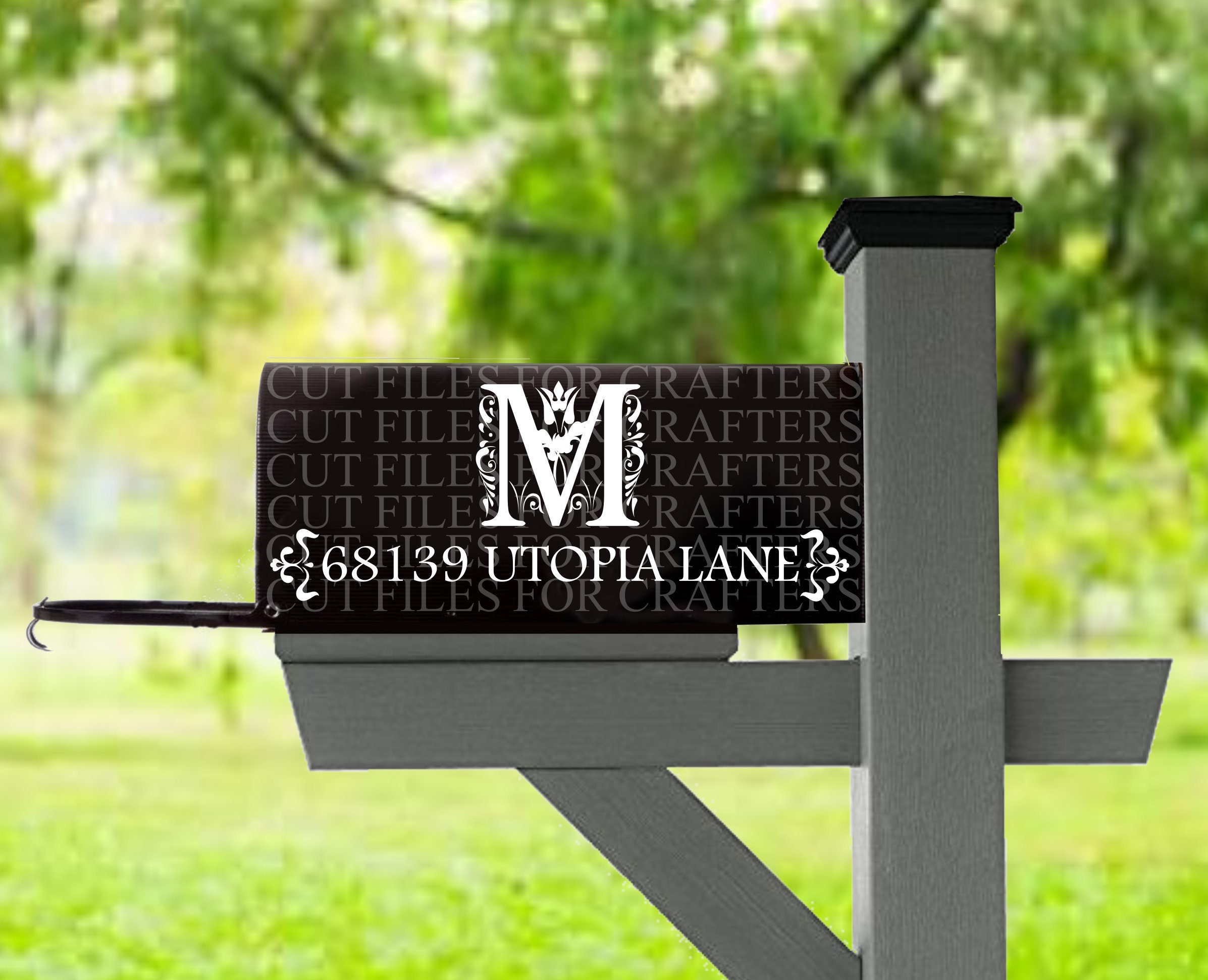 Personalized Mailbox Svg Mailbox Svg Address Svg Residence Etsy
