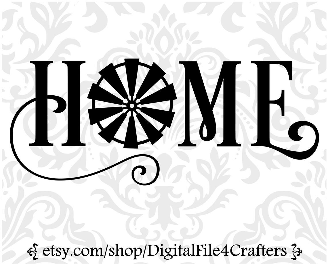 Free Free 250 Home With Windmill Svg SVG PNG EPS DXF File