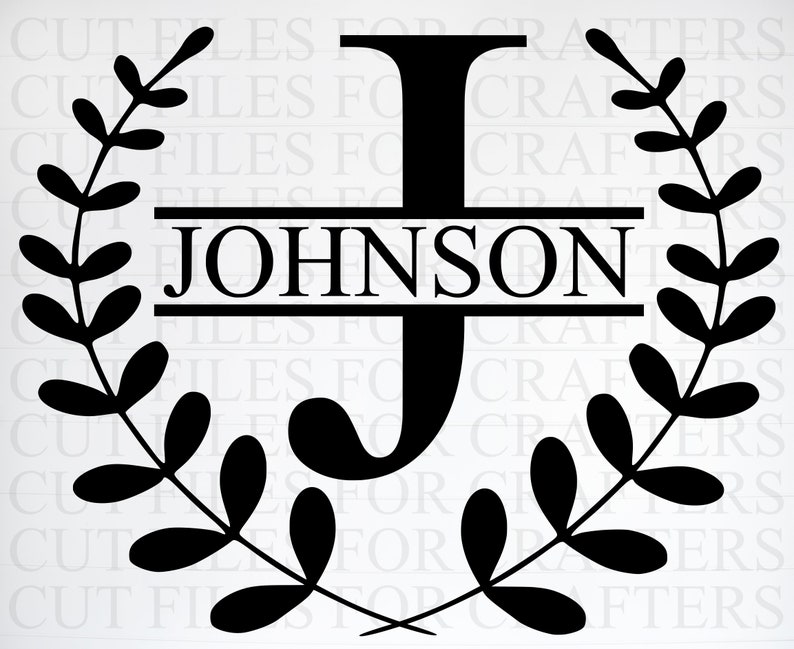Personalized Engagement Present Svg,Farmhouse Decor Svg Personalized Letter J and Name Monogram Svg Personalized Wedding Gifts Svg