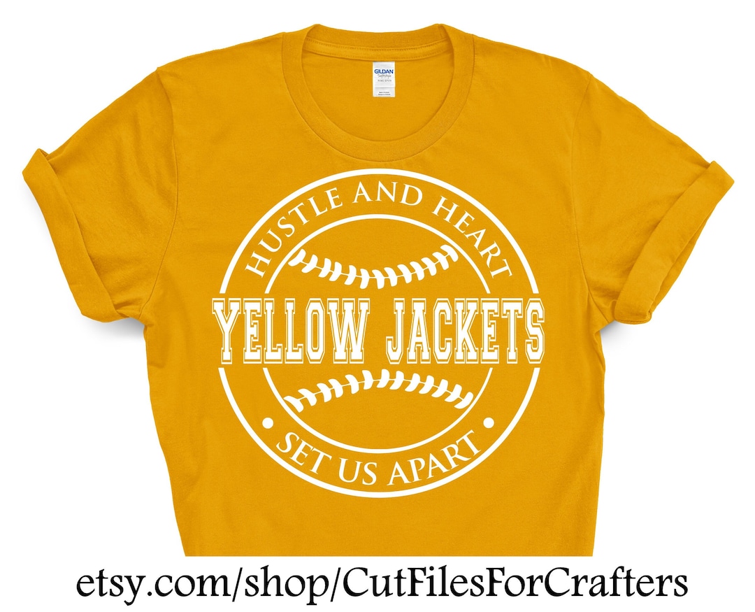 Yellow Jackets Svg, Yellow Jackets Softball Svg, Yellow Jackets Shirt