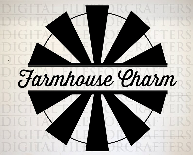 Download Farm House Charm Windmill Svg Windmill Svg Living The Farm ...