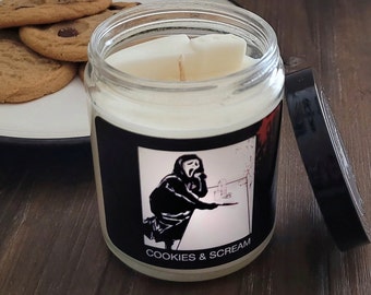 Cookies and Scream Candle, Afterdark CandleCo, Cookies and Cream