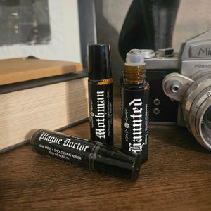 Parfüm Öl Roller Kugeln. Afterdark Candle Co. Handgemacht. Gotik